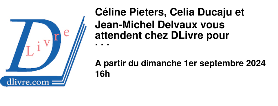 C�line Pieters, Celia Ducaju et Jean-Michel Delvaux vous attendent chez DLivre pour �changer avec vous au sujet de leur bande dessin�e et de leurs recueils de t�moignages respectifs, "Interlude", "La bataille des Ardennes autour de Celles" et "La bataille des Ardennes autour de Rochefort".