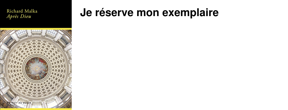 Je r�serve mon exemplaire