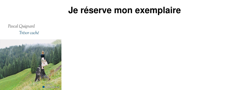 Je r�serve mon exemplaire