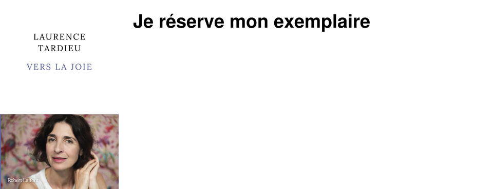 Je r�serve mon exemplaire