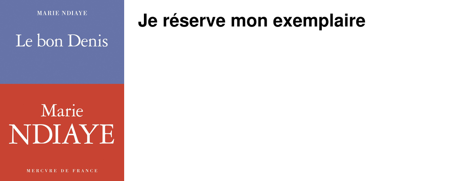 Je r�serve mon exemplaire