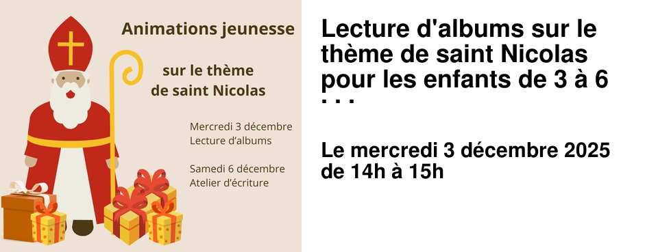 Lecture+d'albums+sur+le+th�me+de+saint+Nicolas+pour+les+enfants+de+3+�+6+ans.