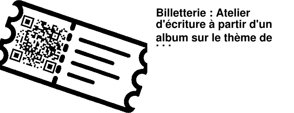 Billetterie : Atelier d'�criture � partir d'un album sur le th�me de saint Nicolas