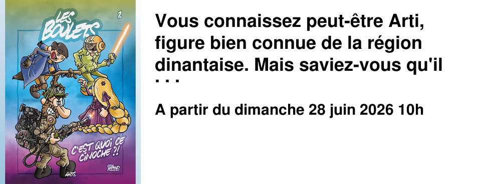 Vous connaissez peut-�tre Arti, figure bien connue de la r�gion dinantaise. Mais saviez-vous qu'il s'est lanc� dans la bande dessin�e ? Sa toute premi�re BD raconte avec humour et tendresse le quotidien d'un papa solo %u2014 les gal�res du matin, les repas improvis�s, les nuits courtes et les fous rires inattendus. Un regard authentique et d�cal� sur une r�alit� que beaucoup de familles connaissent, port� par un trait et une plume qui font sourire autant qu'ils touchent.